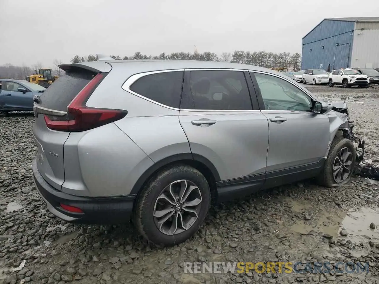 3 Photograph of a damaged car 2HKRW2H55LH622361 HONDA CRV 2020