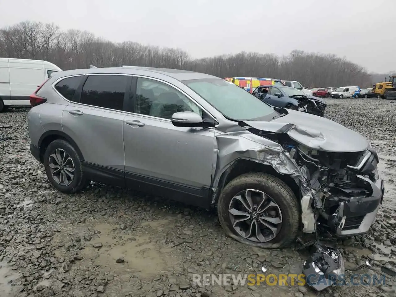 4 Photograph of a damaged car 2HKRW2H55LH622361 HONDA CRV 2020