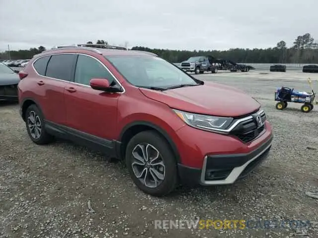 4 Photograph of a damaged car 2HKRW2H55LH633098 HONDA CRV 2020