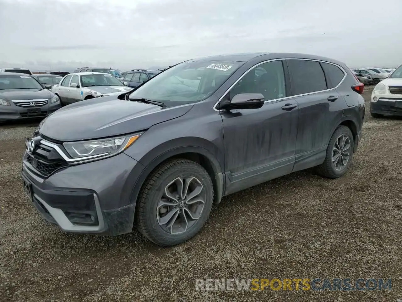 1 Photograph of a damaged car 2HKRW2H55LH648054 HONDA CRV 2020
