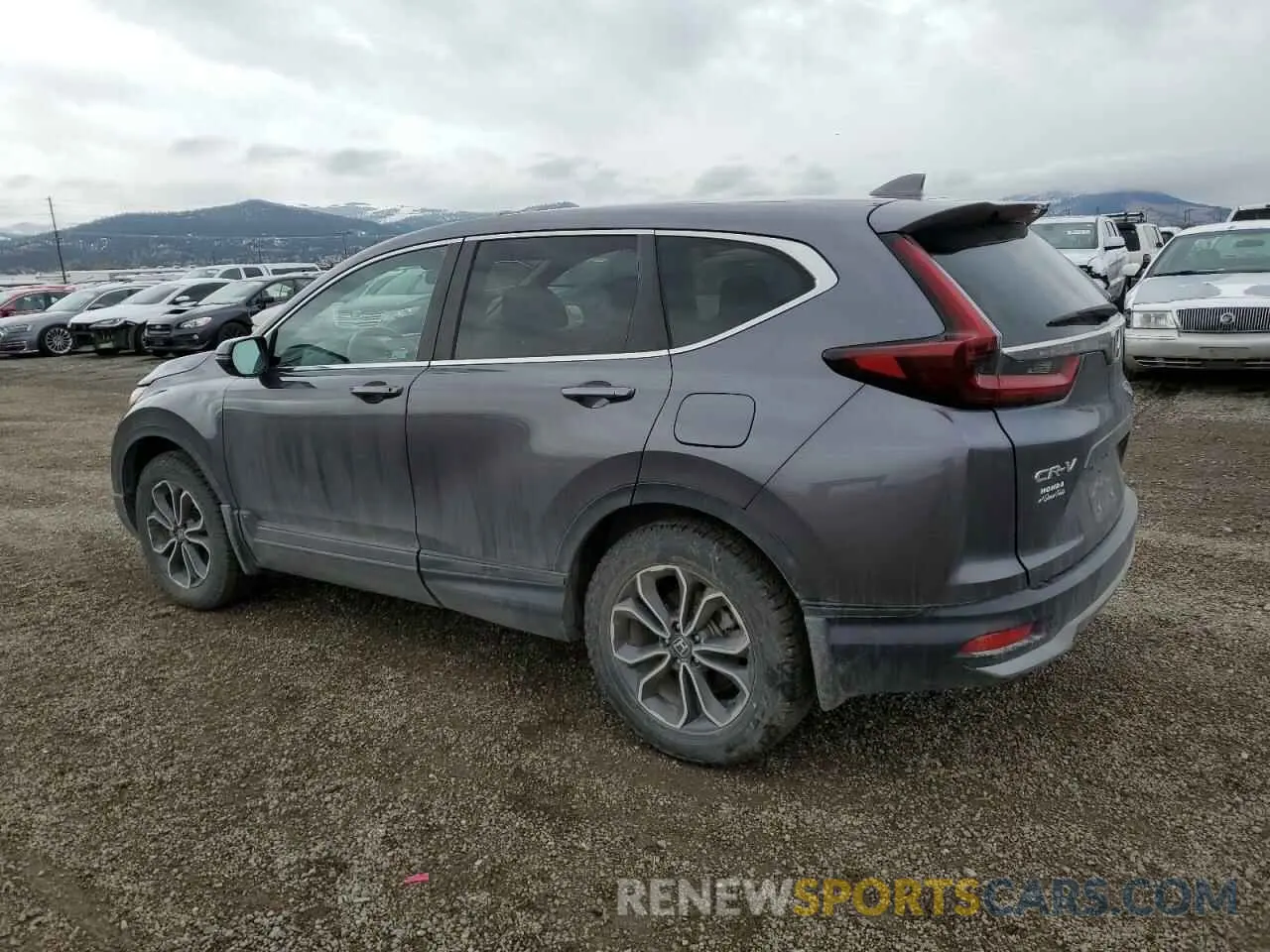 2 Photograph of a damaged car 2HKRW2H55LH648054 HONDA CRV 2020