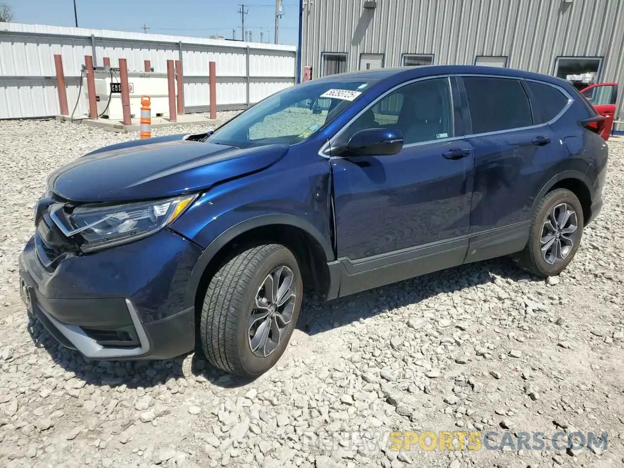 1 Photograph of a damaged car 2HKRW2H55LH667445 HONDA CRV 2020