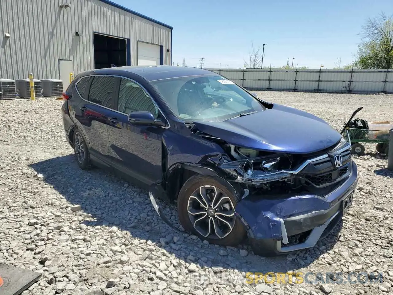 4 Photograph of a damaged car 2HKRW2H55LH667445 HONDA CRV 2020