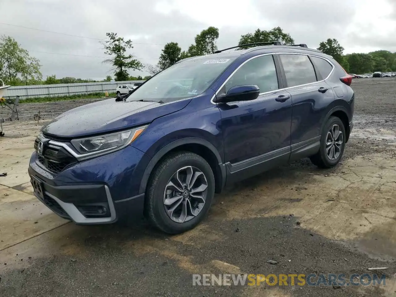 1 Photograph of a damaged car 2HKRW2H56LH624183 HONDA CRV 2020