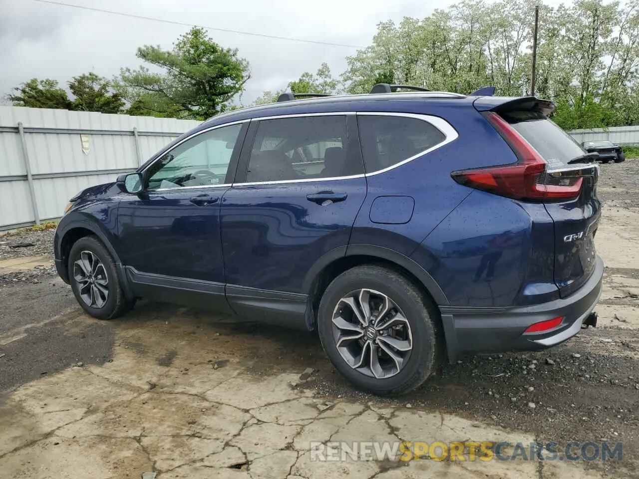 2 Photograph of a damaged car 2HKRW2H56LH624183 HONDA CRV 2020