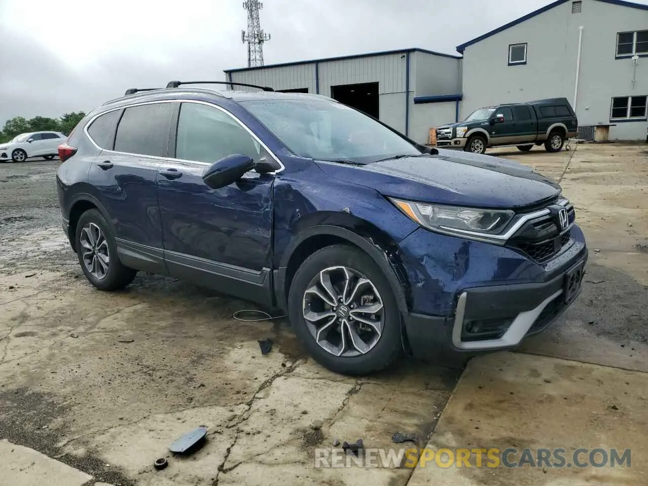 4 Photograph of a damaged car 2HKRW2H56LH624183 HONDA CRV 2020