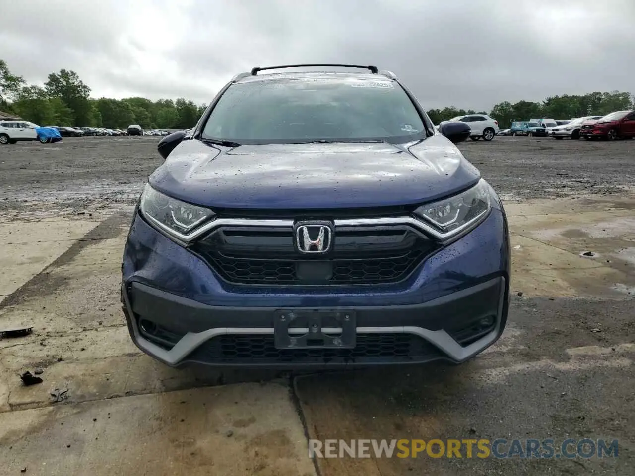 5 Photograph of a damaged car 2HKRW2H56LH624183 HONDA CRV 2020