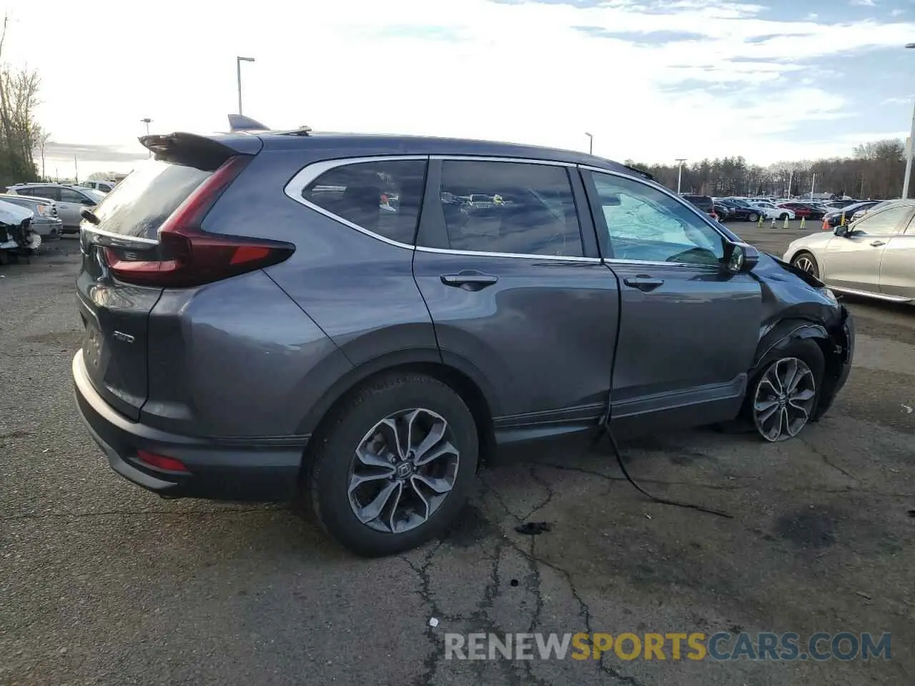 3 Photograph of a damaged car 2HKRW2H56LH675487 HONDA CRV 2020