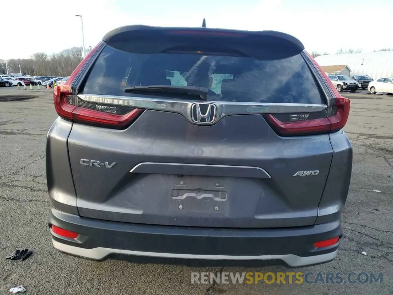 6 Photograph of a damaged car 2HKRW2H56LH675487 HONDA CRV 2020