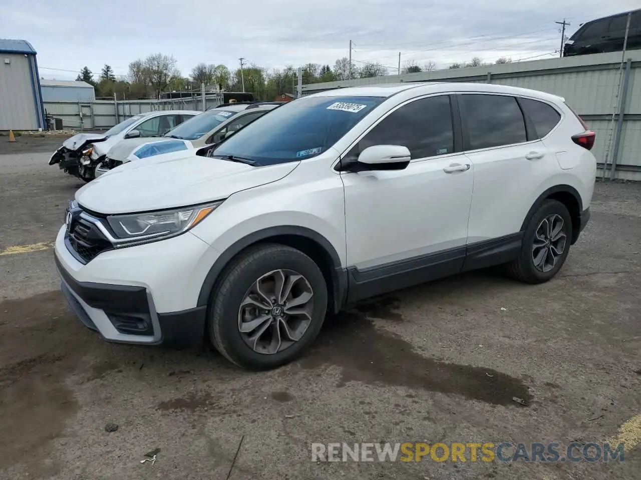 1 Photograph of a damaged car 2HKRW2H56LH698087 HONDA CRV 2020