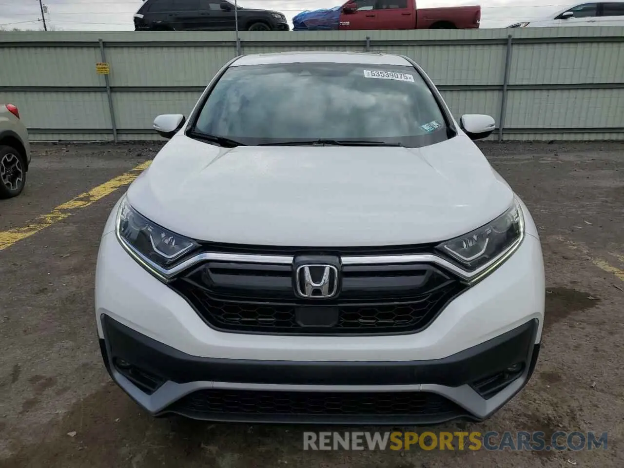 5 Photograph of a damaged car 2HKRW2H56LH698087 HONDA CRV 2020