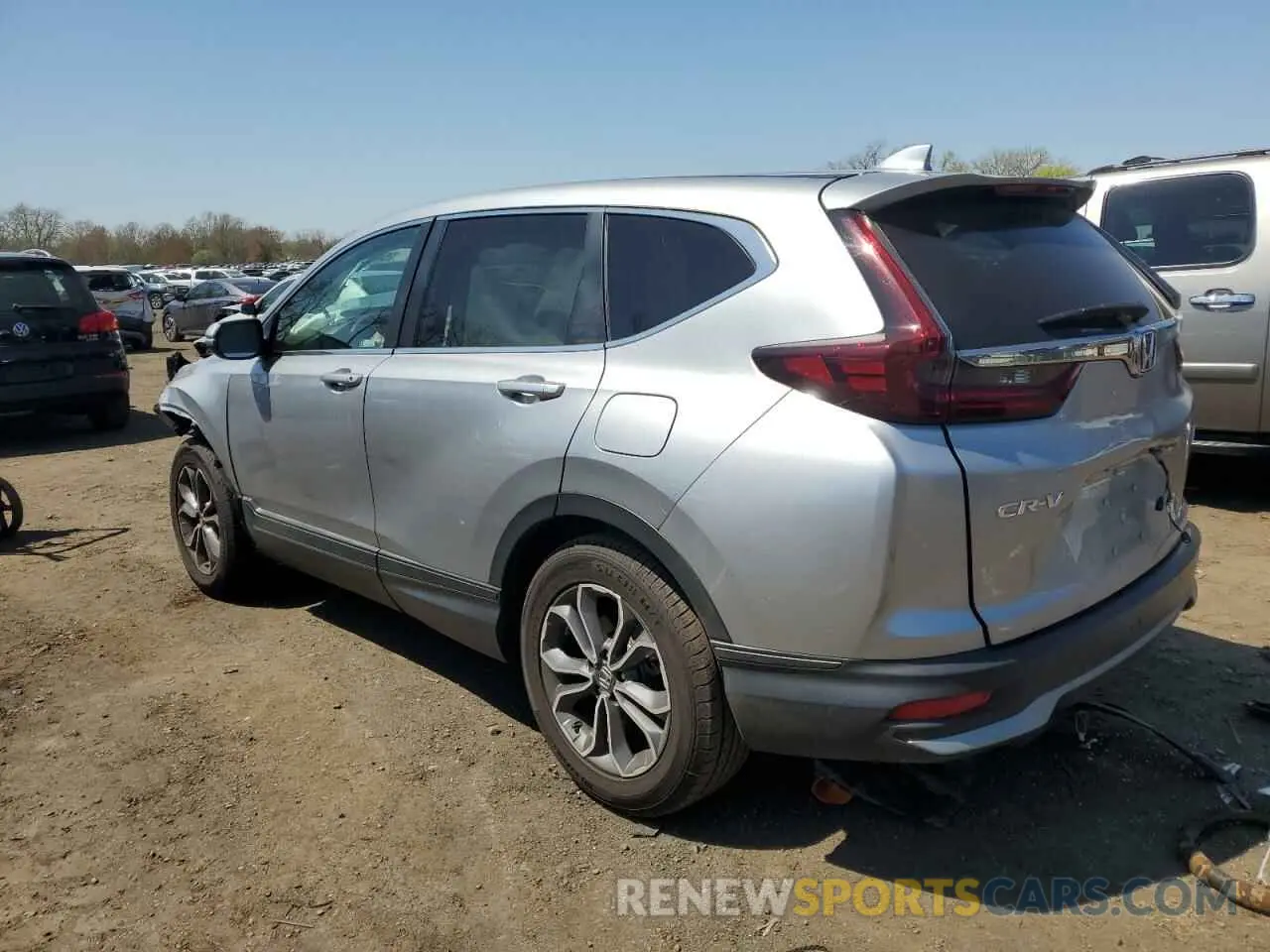 2 Photograph of a damaged car 2HKRW2H57LH650193 HONDA CRV 2020
