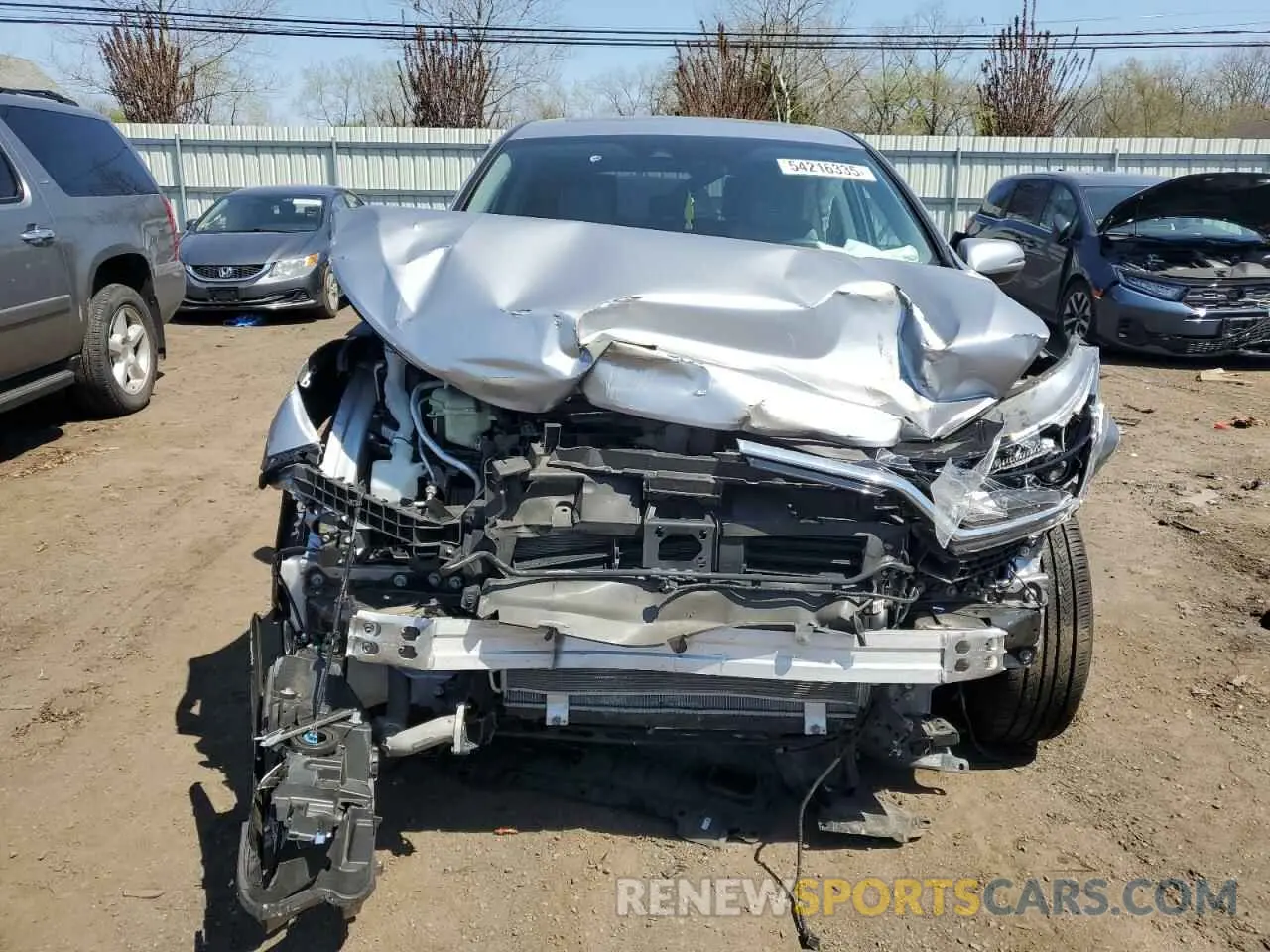 5 Photograph of a damaged car 2HKRW2H57LH650193 HONDA CRV 2020