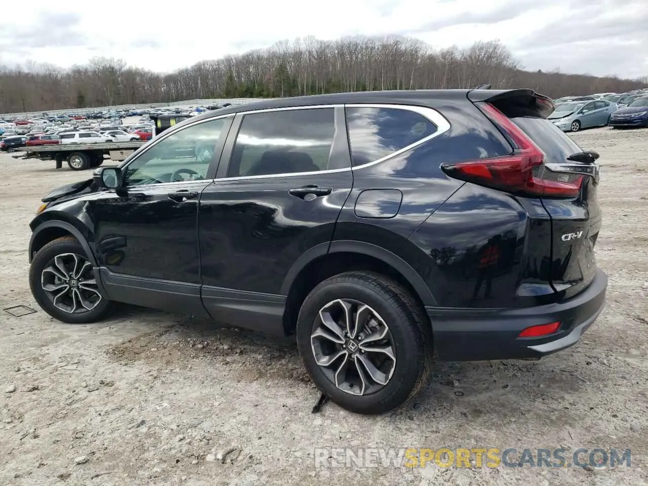 2 Photograph of a damaged car 2HKRW2H58LH607711 HONDA CRV 2020