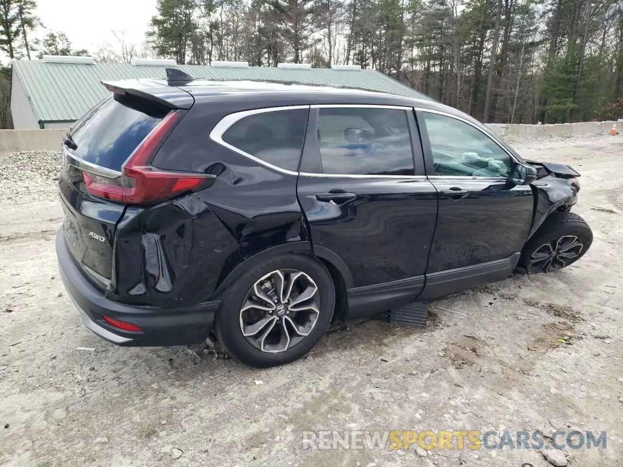 3 Photograph of a damaged car 2HKRW2H58LH607711 HONDA CRV 2020