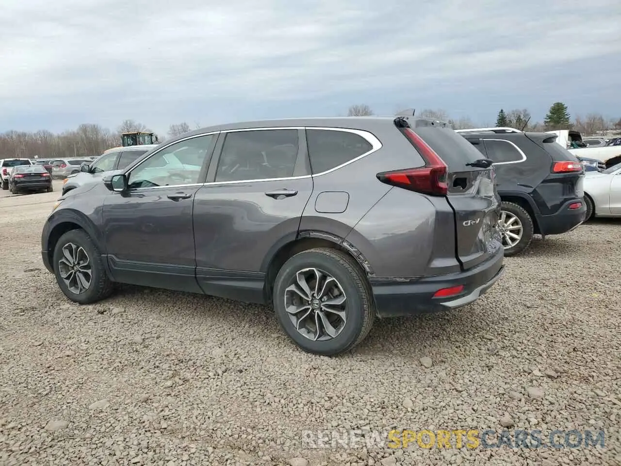 2 Photograph of a damaged car 2HKRW2H58LH681033 HONDA CRV 2020