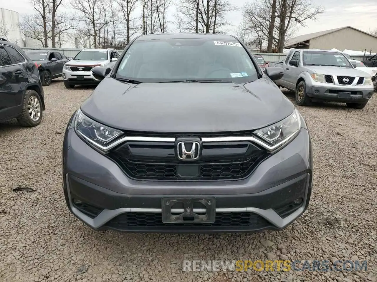 5 Photograph of a damaged car 2HKRW2H58LH681033 HONDA CRV 2020