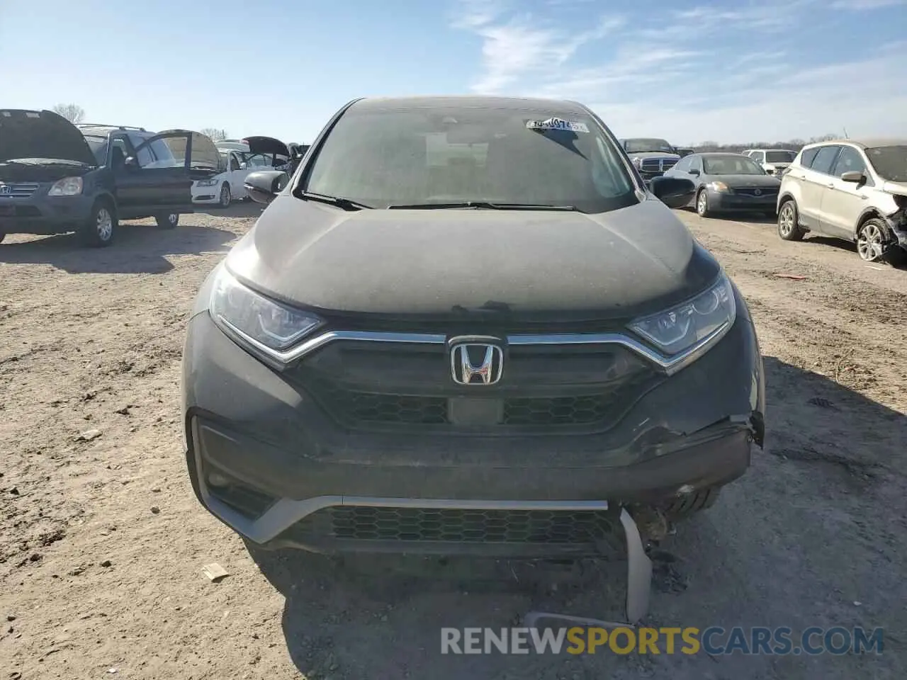 5 Photograph of a damaged car 2HKRW2H58LH684739 HONDA CRV 2020