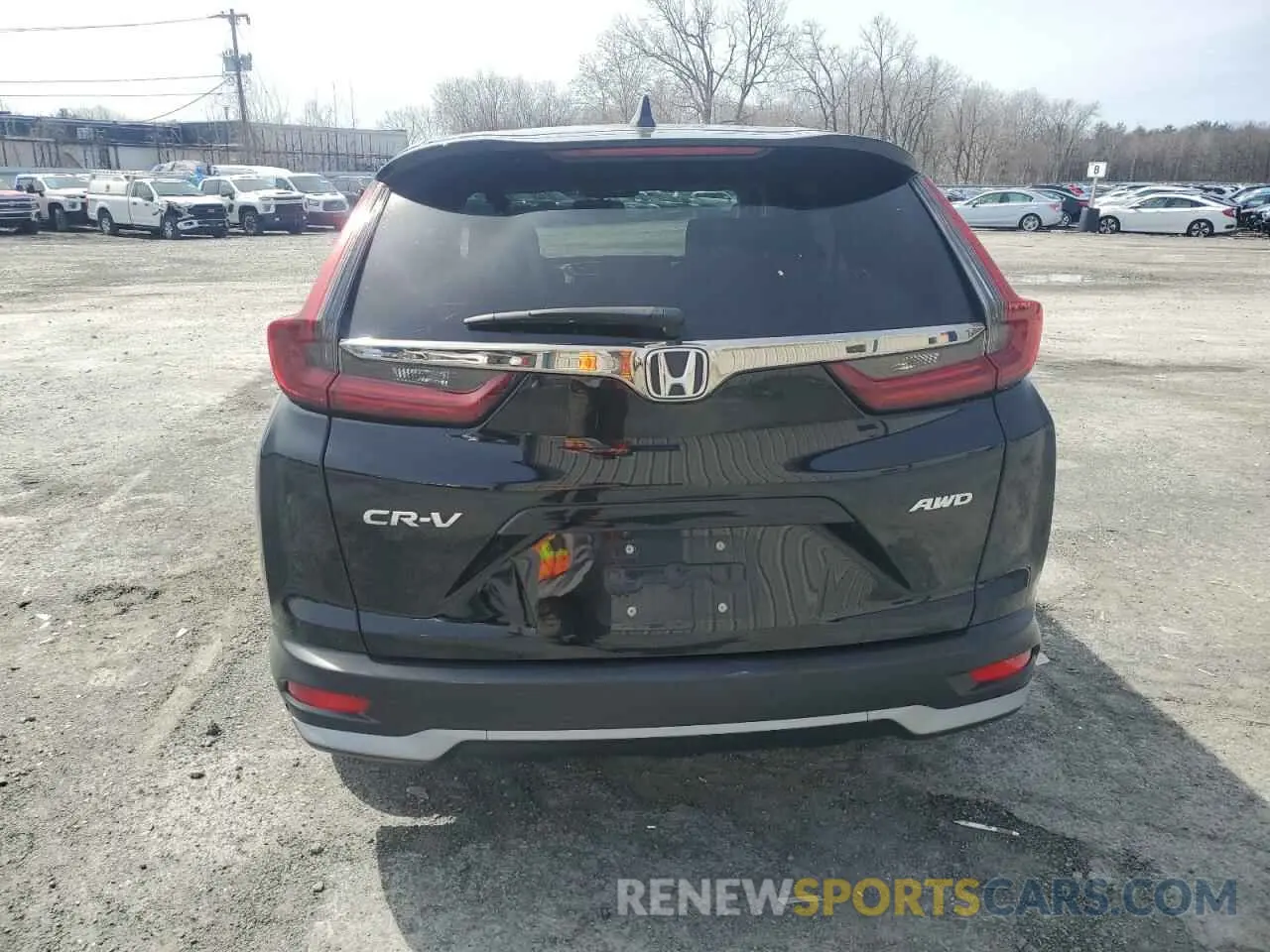 6 Photograph of a damaged car 2HKRW2H59LH623898 HONDA CRV 2020