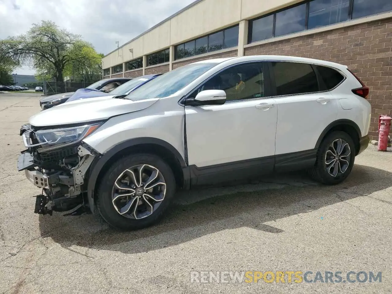 1 Photograph of a damaged car 2HKRW2H59LH673264 HONDA CRV 2020