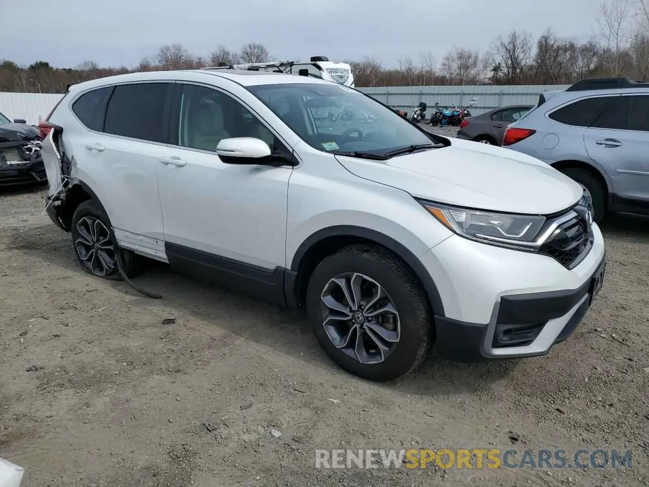 4 Photograph of a damaged car 2HKRW2H59LH677234 HONDA CRV 2020