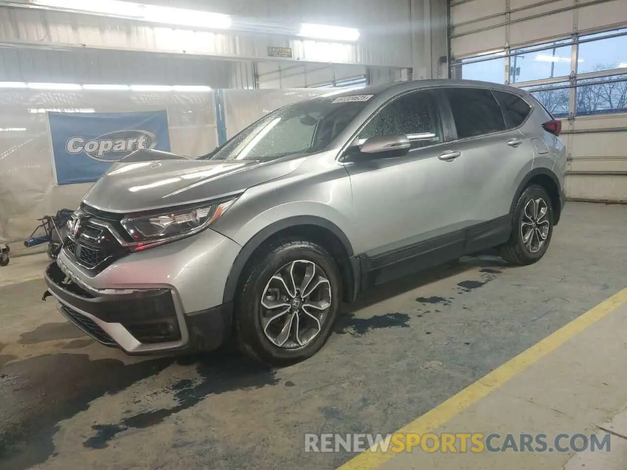1 Photograph of a damaged car 2HKRW2H83LH622238 HONDA CRV 2020