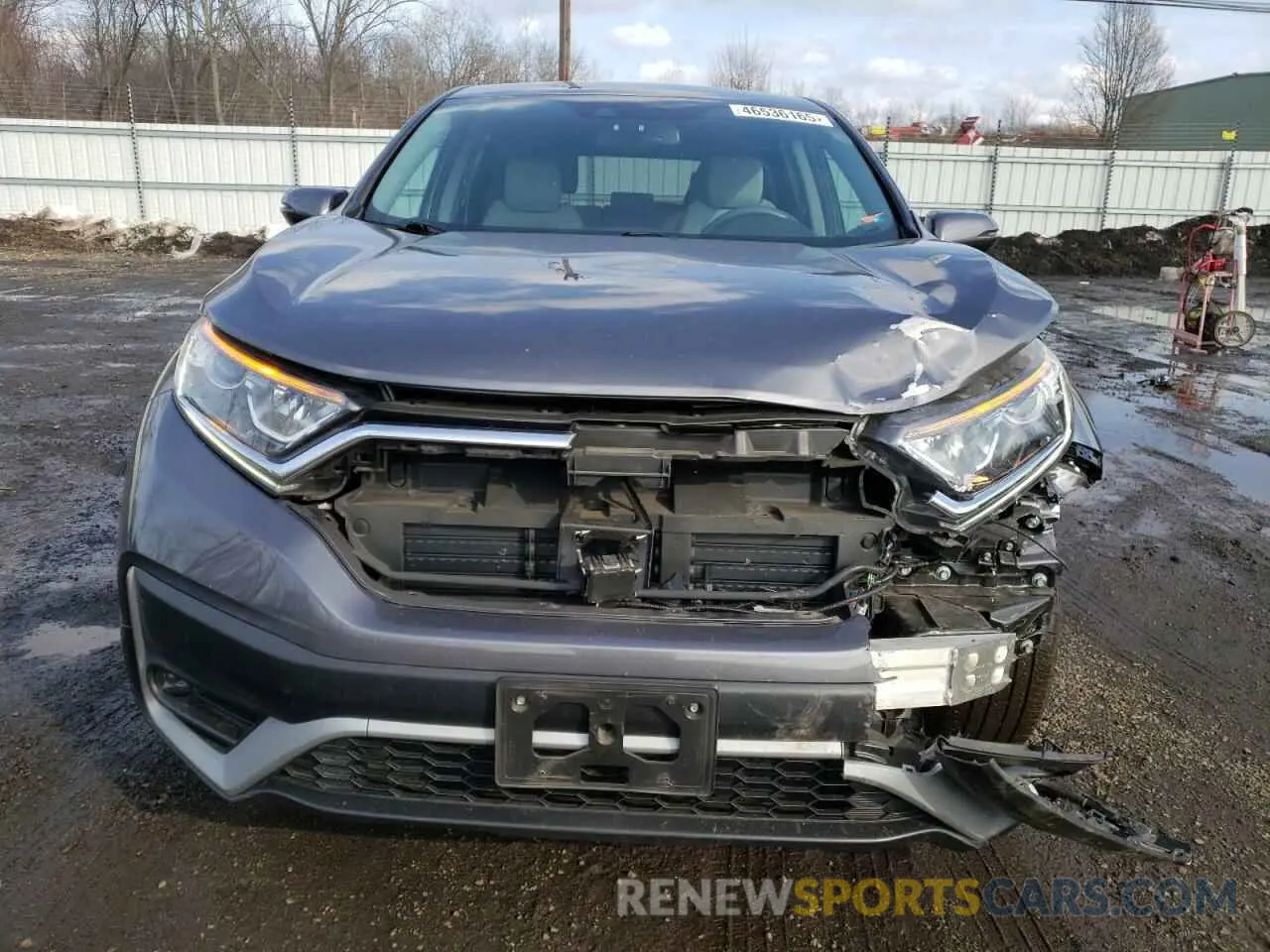 5 Photograph of a damaged car 2HKRW2H83LH636950 HONDA CRV 2020