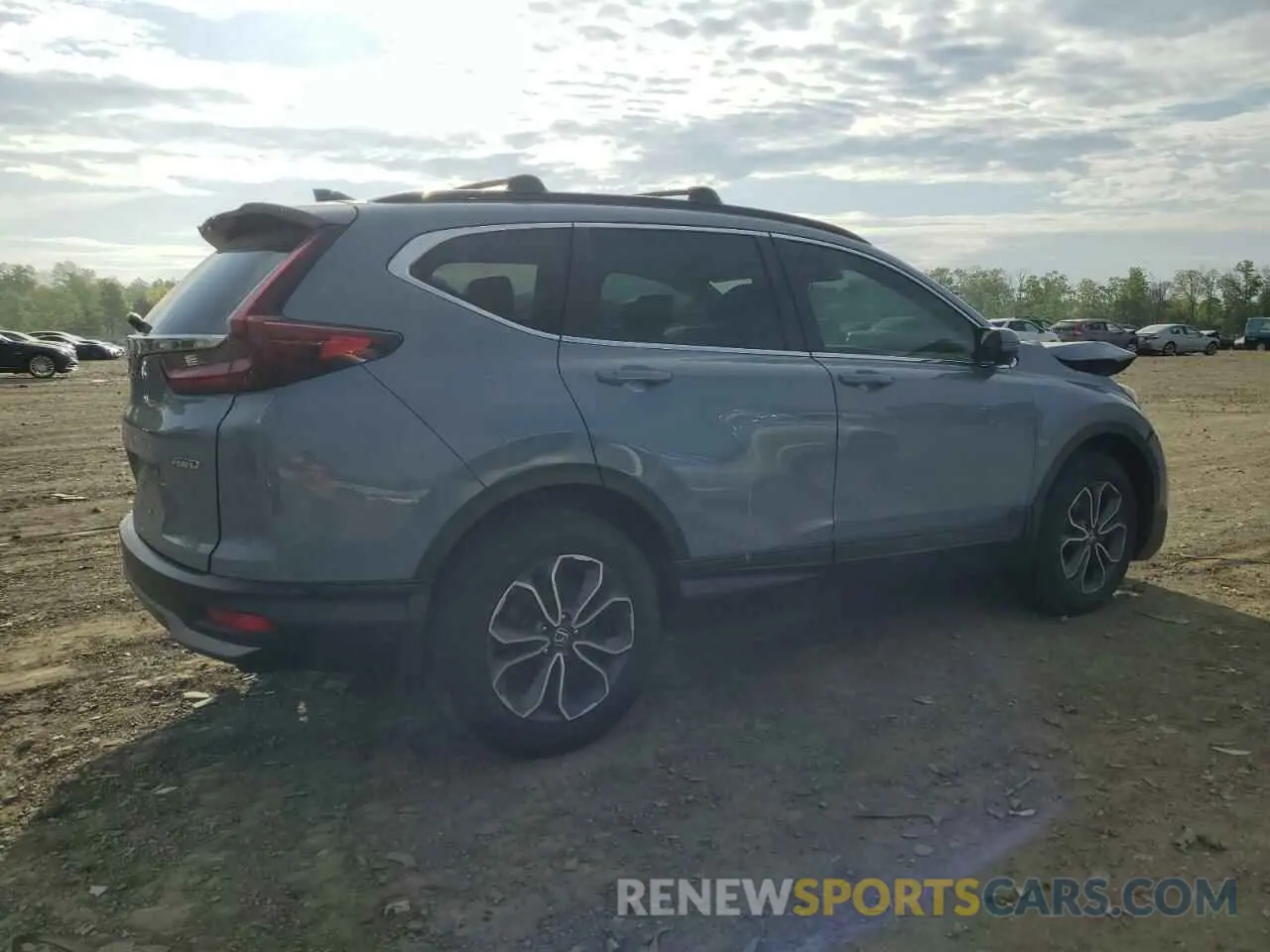 3 Photograph of a damaged car 2HKRW2H84LH623544 HONDA CRV 2020