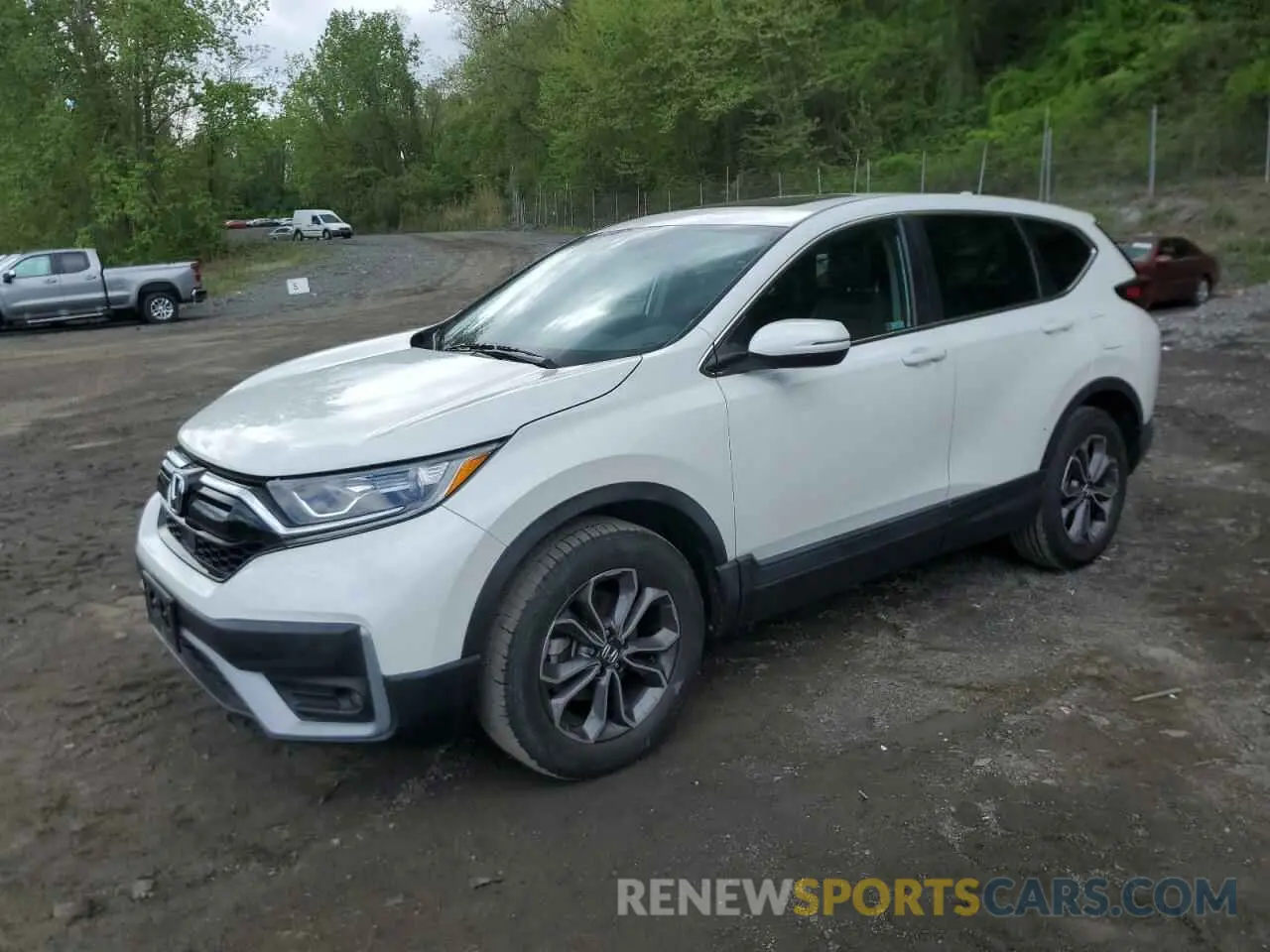 1 Photograph of a damaged car 2HKRW2H85LH646153 HONDA CRV 2020