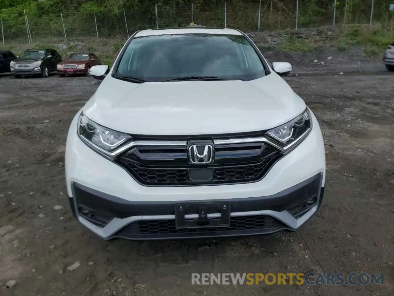 5 Photograph of a damaged car 2HKRW2H85LH646153 HONDA CRV 2020