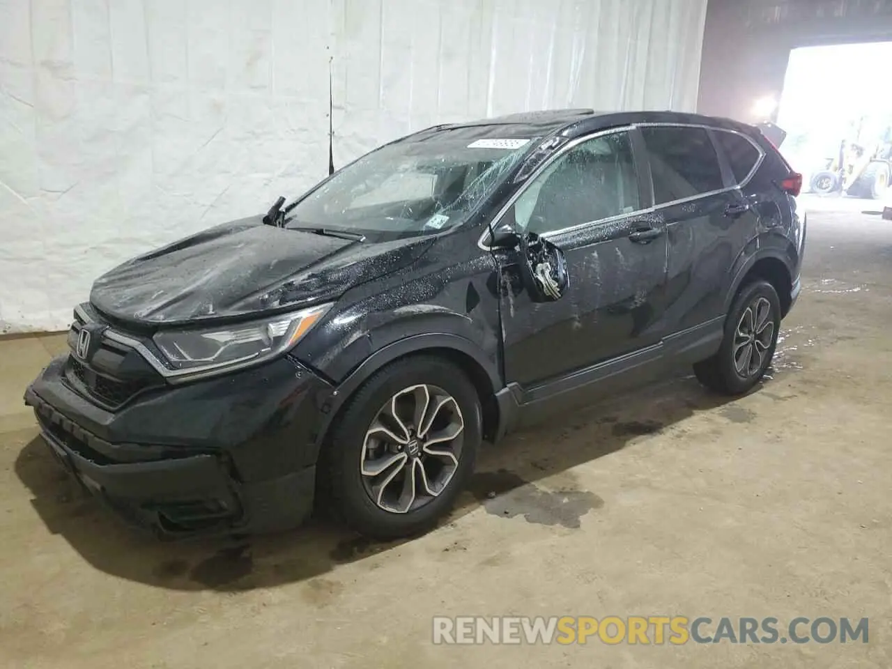 1 Photograph of a damaged car 2HKRW2H85LH659453 HONDA CRV 2020