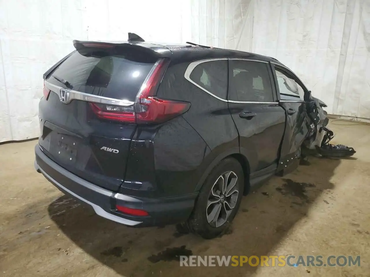 3 Photograph of a damaged car 2HKRW2H85LH659453 HONDA CRV 2020