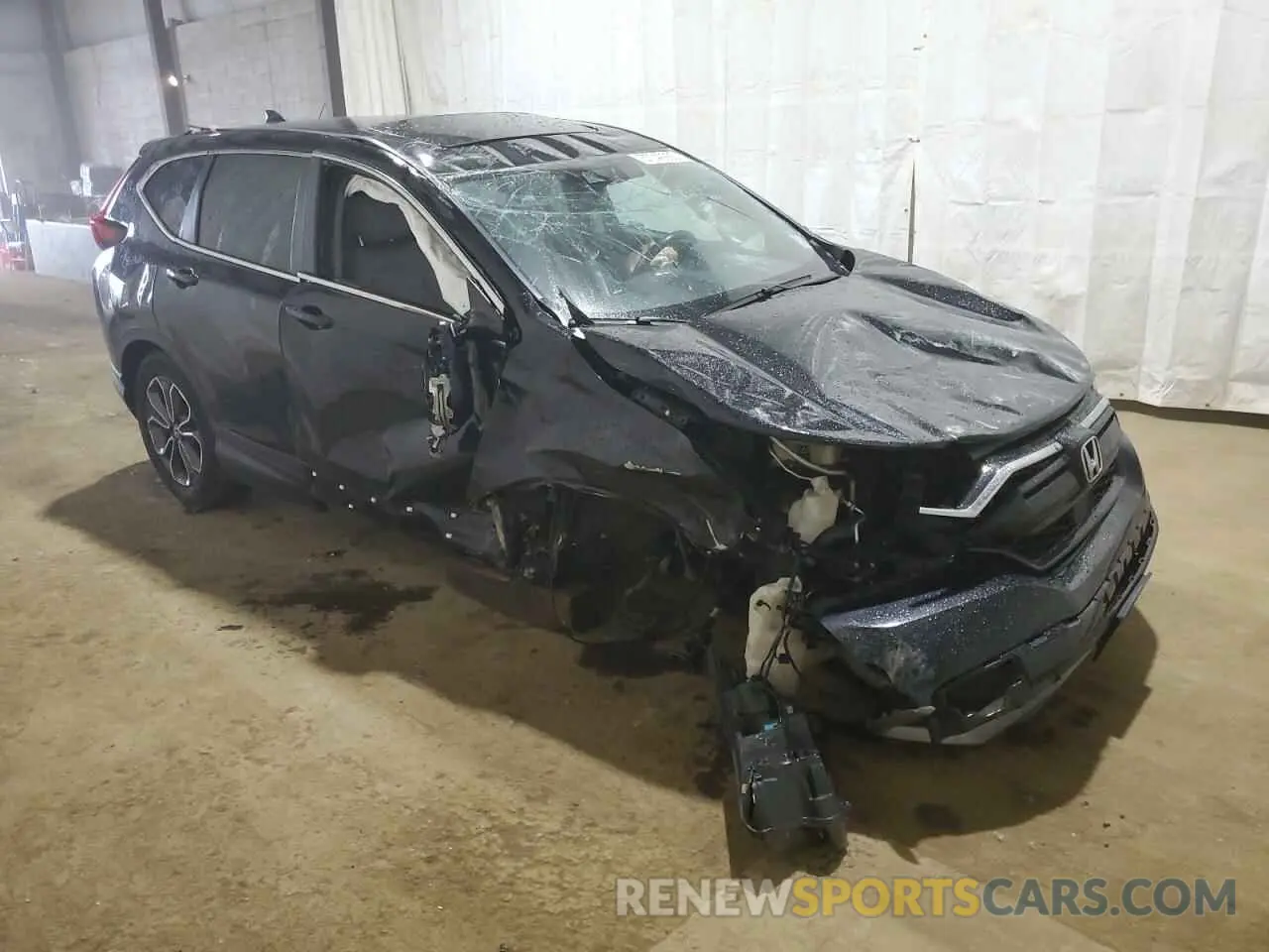 4 Photograph of a damaged car 2HKRW2H85LH659453 HONDA CRV 2020