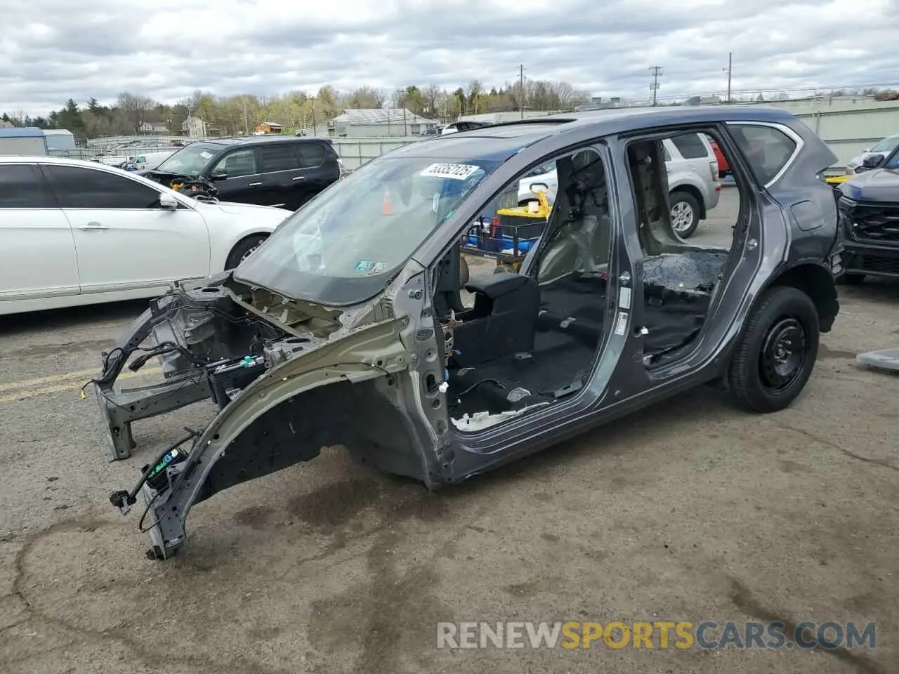 1 Photograph of a damaged car 2HKRW2H85LH675846 HONDA CRV 2020