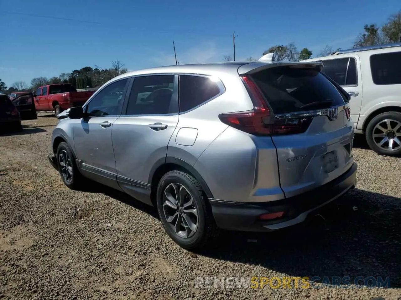 2 Photograph of a damaged car 2HKRW2H88LH685190 HONDA CRV 2020