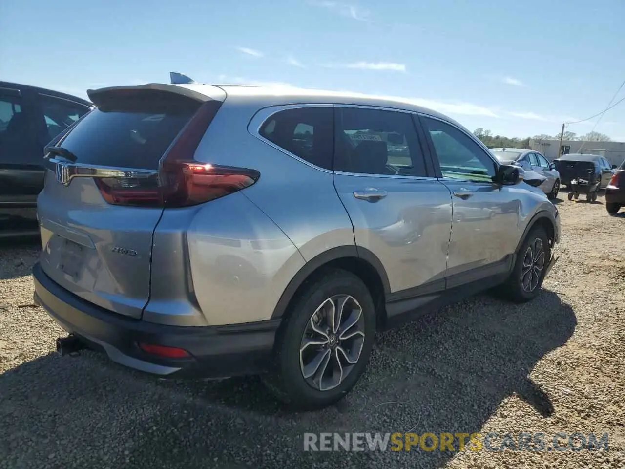 3 Photograph of a damaged car 2HKRW2H88LH685190 HONDA CRV 2020