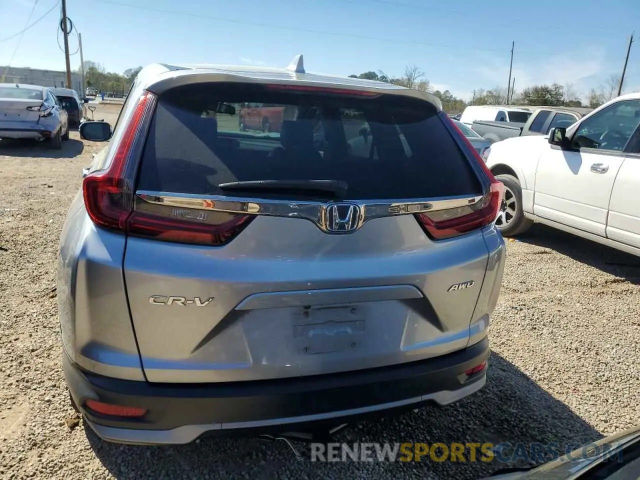6 Photograph of a damaged car 2HKRW2H88LH685190 HONDA CRV 2020