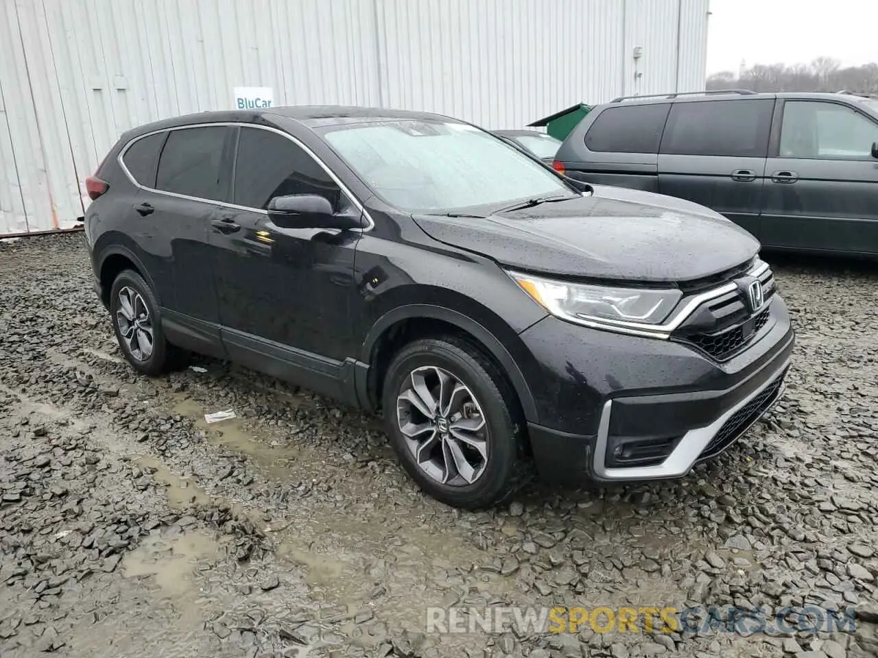 4 Photograph of a damaged car 2HKRW2H89LH666356 HONDA CRV 2020