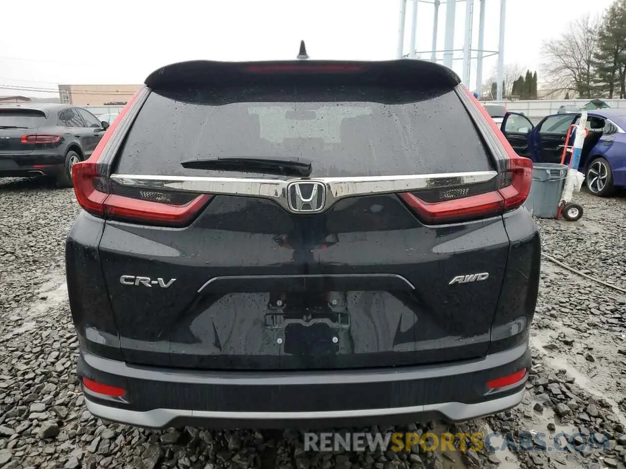 6 Photograph of a damaged car 2HKRW2H89LH666356 HONDA CRV 2020