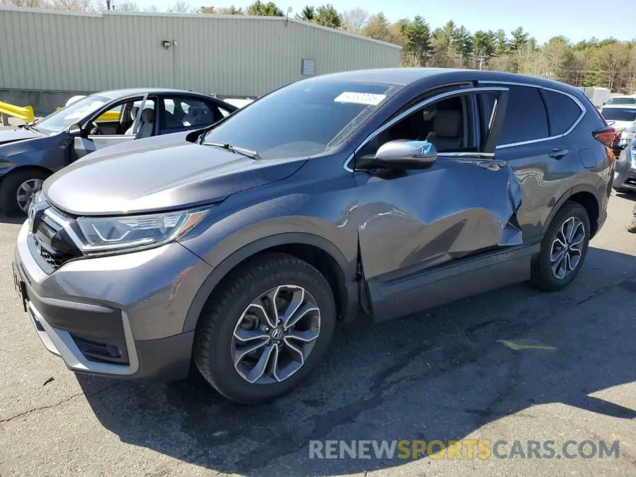 1 Photograph of a damaged car 2HKRW2H8XLH683506 HONDA CRV 2020