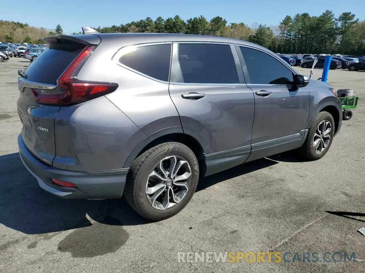 3 Photograph of a damaged car 2HKRW2H8XLH683506 HONDA CRV 2020