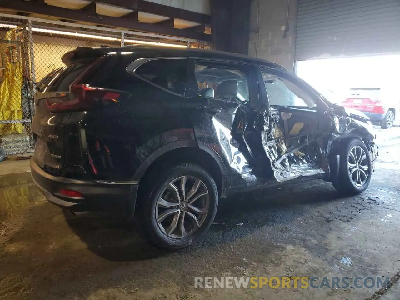 3 Photograph of a damaged car 2HKRW2H90LH664990 HONDA CRV 2020