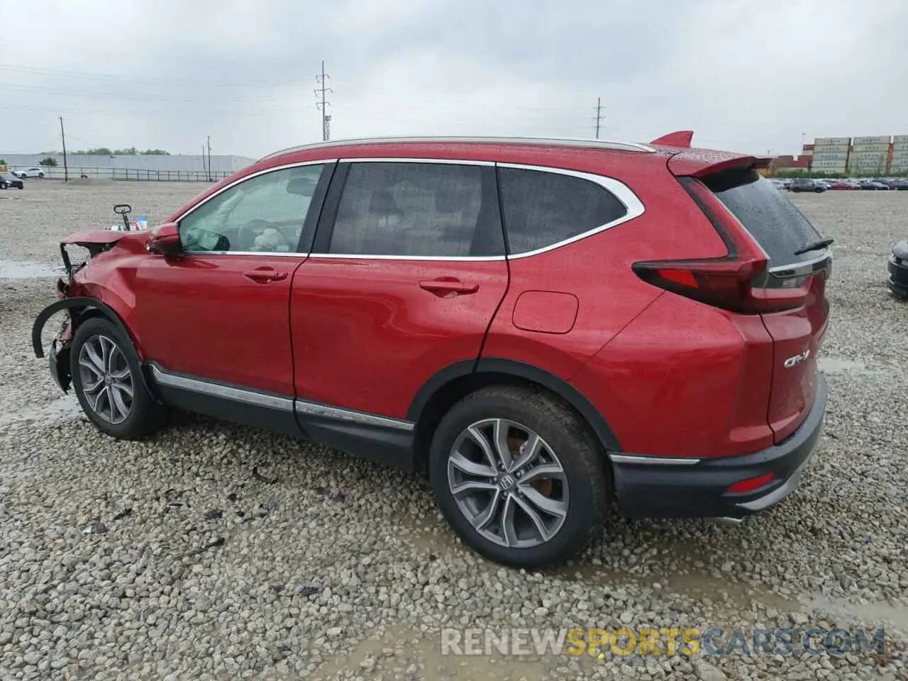 2 Photograph of a damaged car 2HKRW2H94LH653376 HONDA CRV 2020