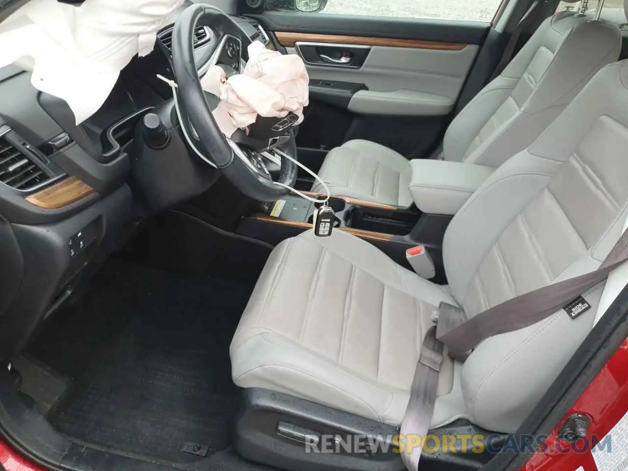 7 Photograph of a damaged car 2HKRW2H94LH653376 HONDA CRV 2020