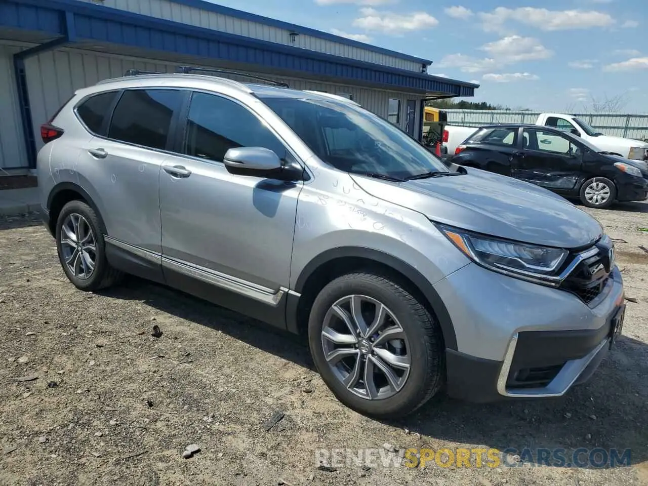 4 Photograph of a damaged car 2HKRW2H95LH650860 HONDA CRV 2020