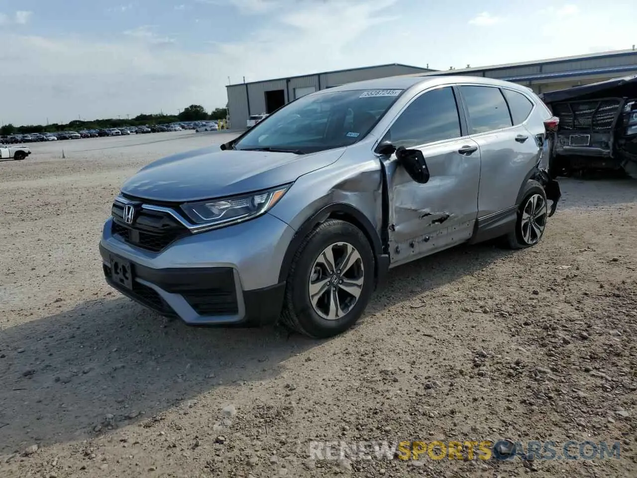 1 Photograph of a damaged car 5J6RW1H21LA009154 HONDA CRV 2020
