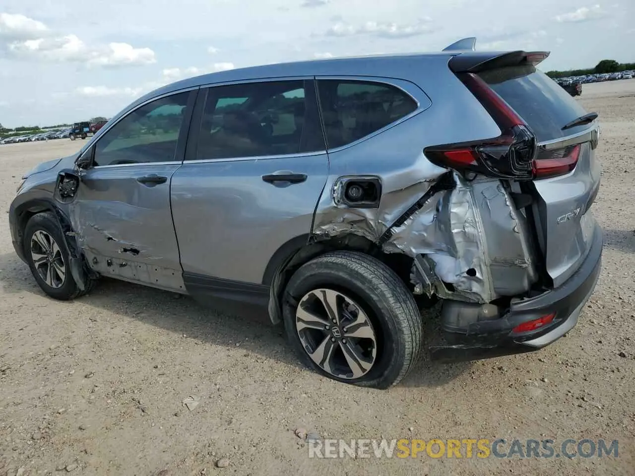 2 Photograph of a damaged car 5J6RW1H21LA009154 HONDA CRV 2020