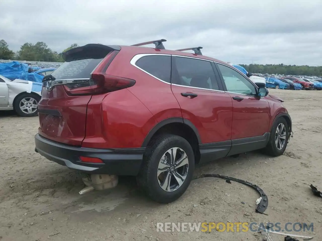 3 Photograph of a damaged car 5J6RW1H21LA013446 HONDA CRV 2020