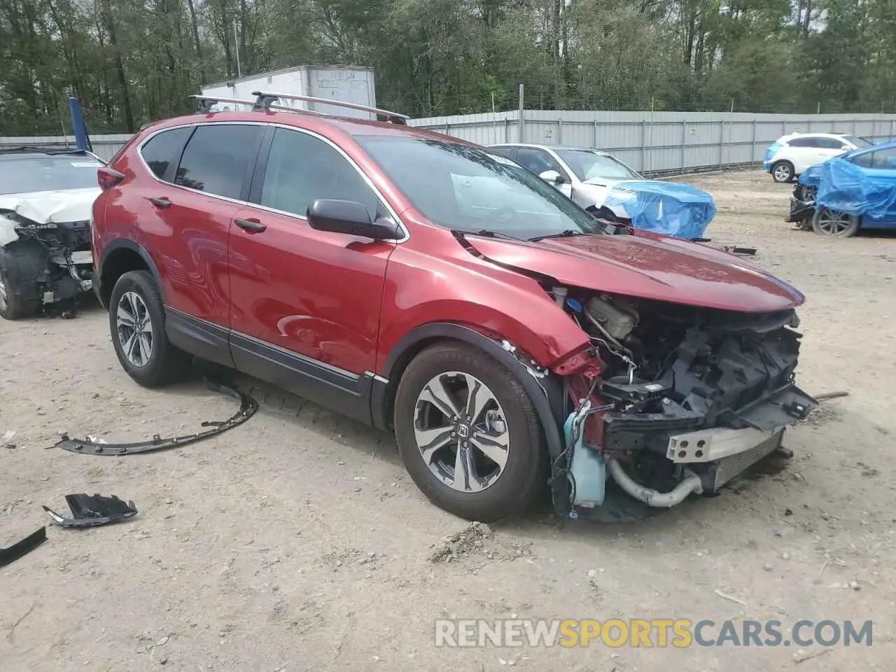4 Photograph of a damaged car 5J6RW1H21LA013446 HONDA CRV 2020