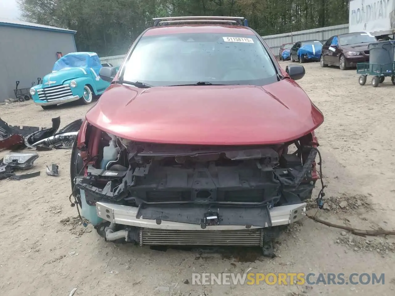 5 Photograph of a damaged car 5J6RW1H21LA013446 HONDA CRV 2020